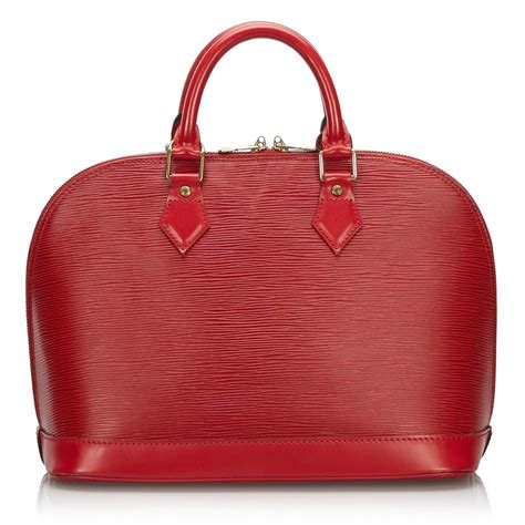 lv alma epi bag|alma pm leather handbags.